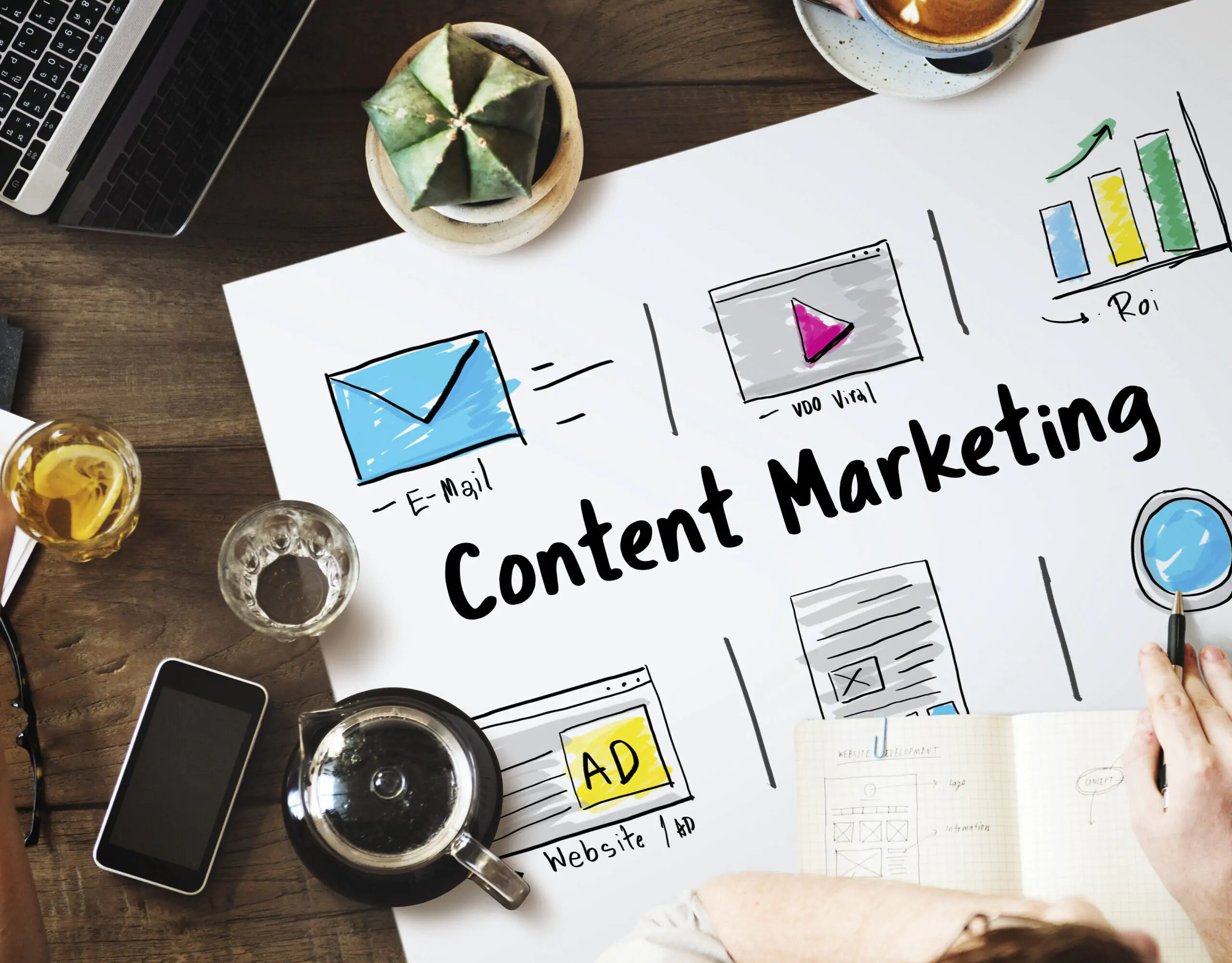 Online Strategy Media Marketing Icons Online Strategy Media Marketing Icons
